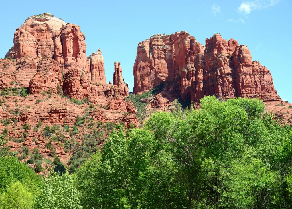 Oak Creek At Cathedral Rock Sedona Arizona